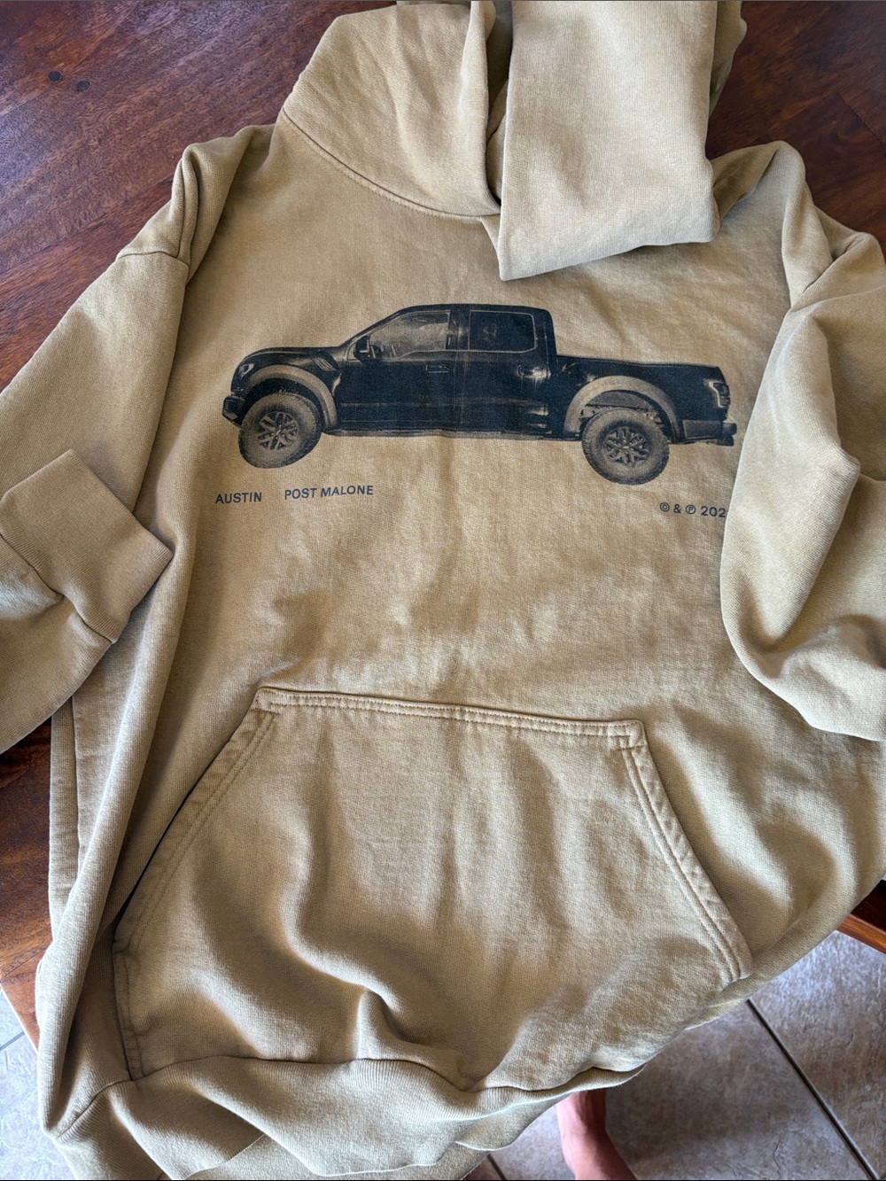 Austin Post Malone 2023 If Yall Werent Here Tour Hoodie Men's Size L